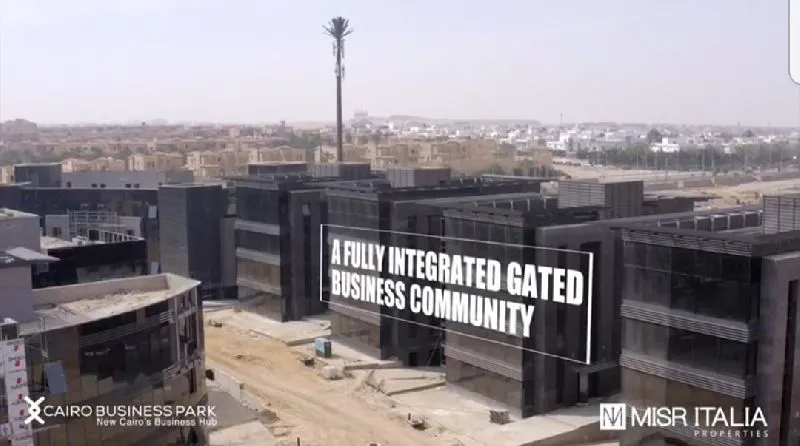 مكتب اداري للبيع بالتقسيط في كايرو بزنس بارك من مصر اطاليا
