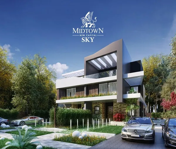 Midtown Sky Twin house For Sale in New Capital - HY685