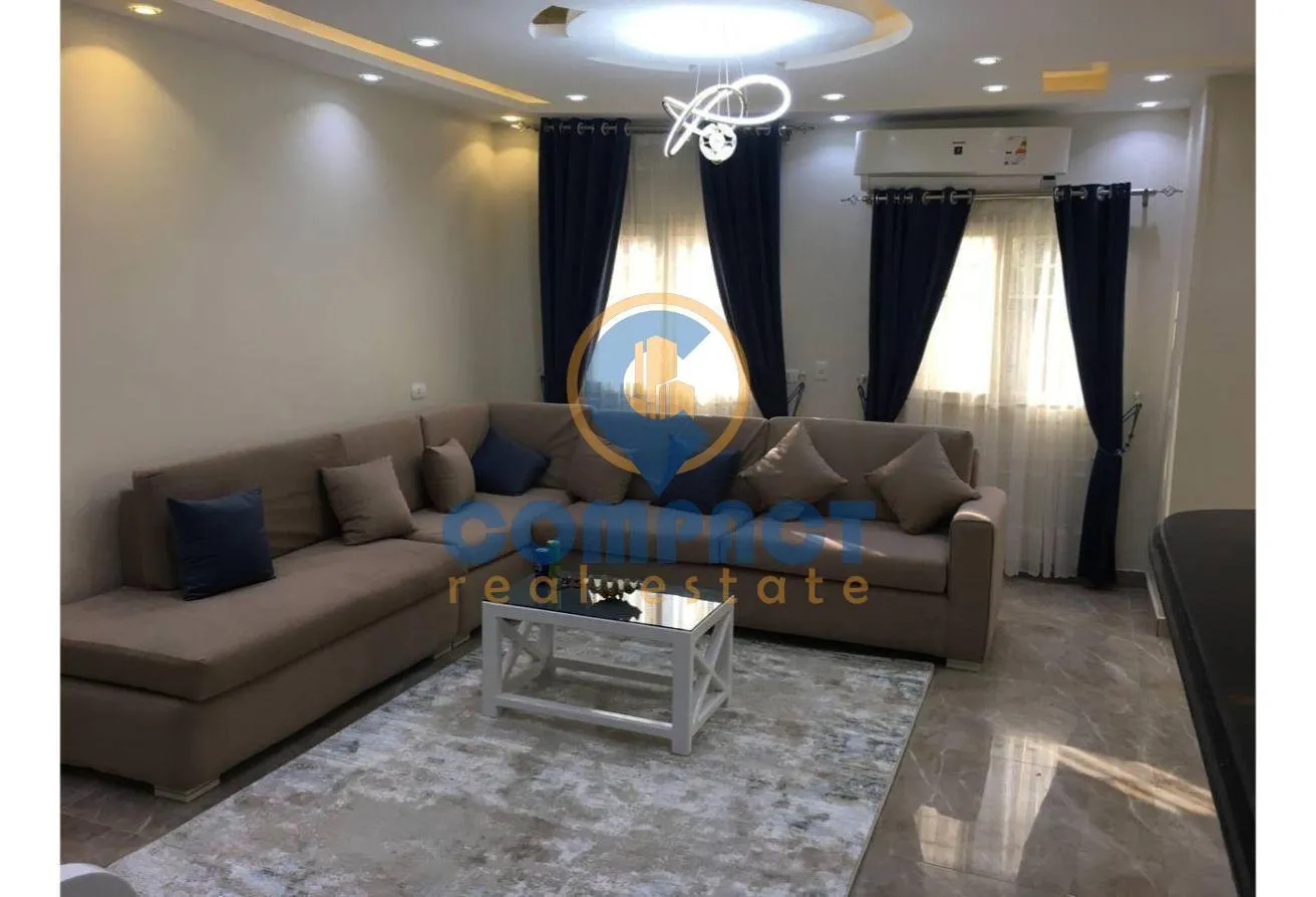 Rent in 9th District: دور أول فرش مودرن للإيجار مكيف بالكامل وفيو رائع