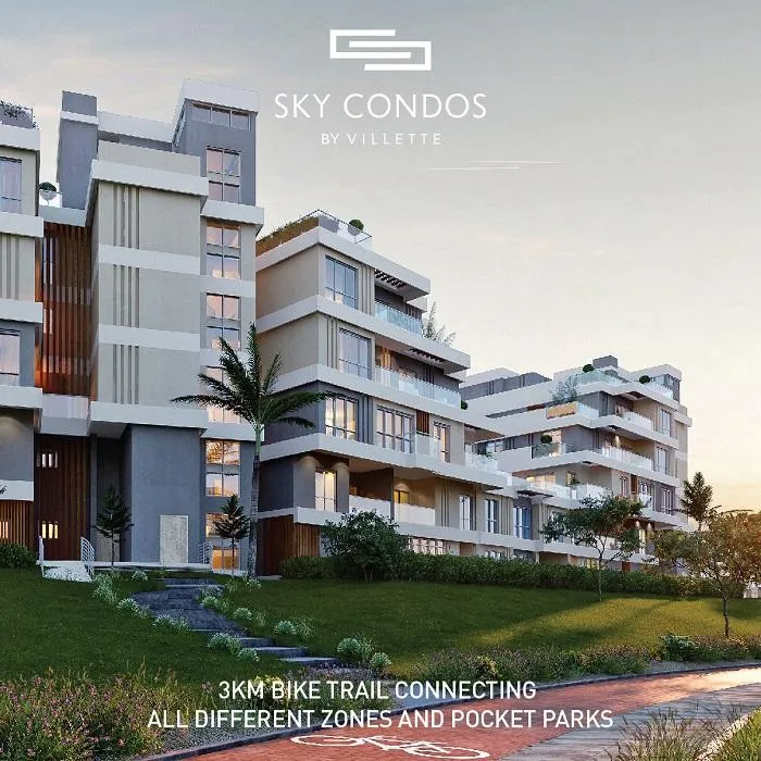 Apartment resale with installments at Villette (Sky Condos ) New Cairo