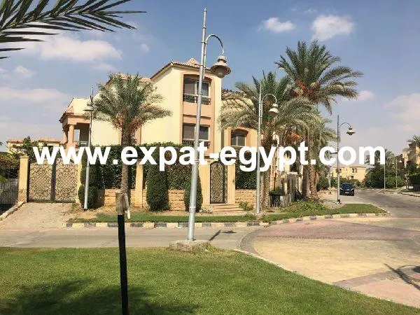 Rent in Katameya Residence: Fully furnished villa brand new prime location