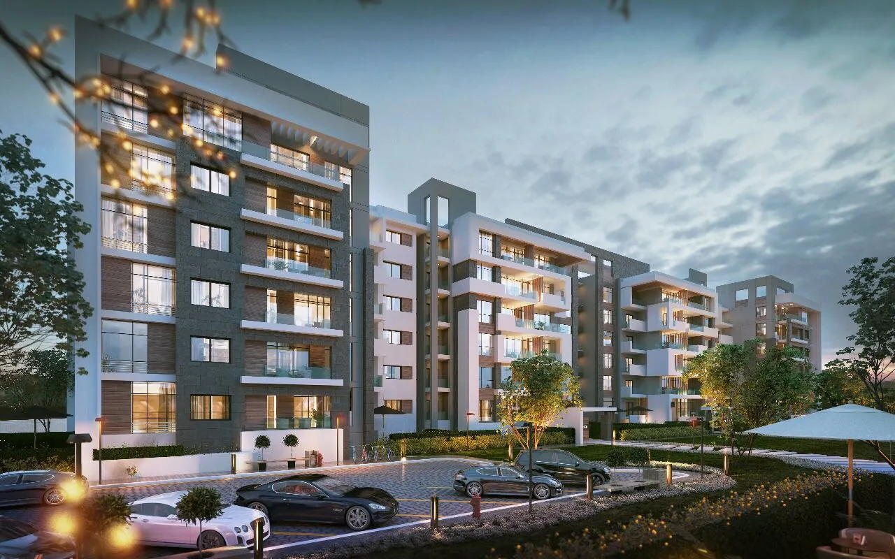 Apartment with installments at La mirada Mostakbal City