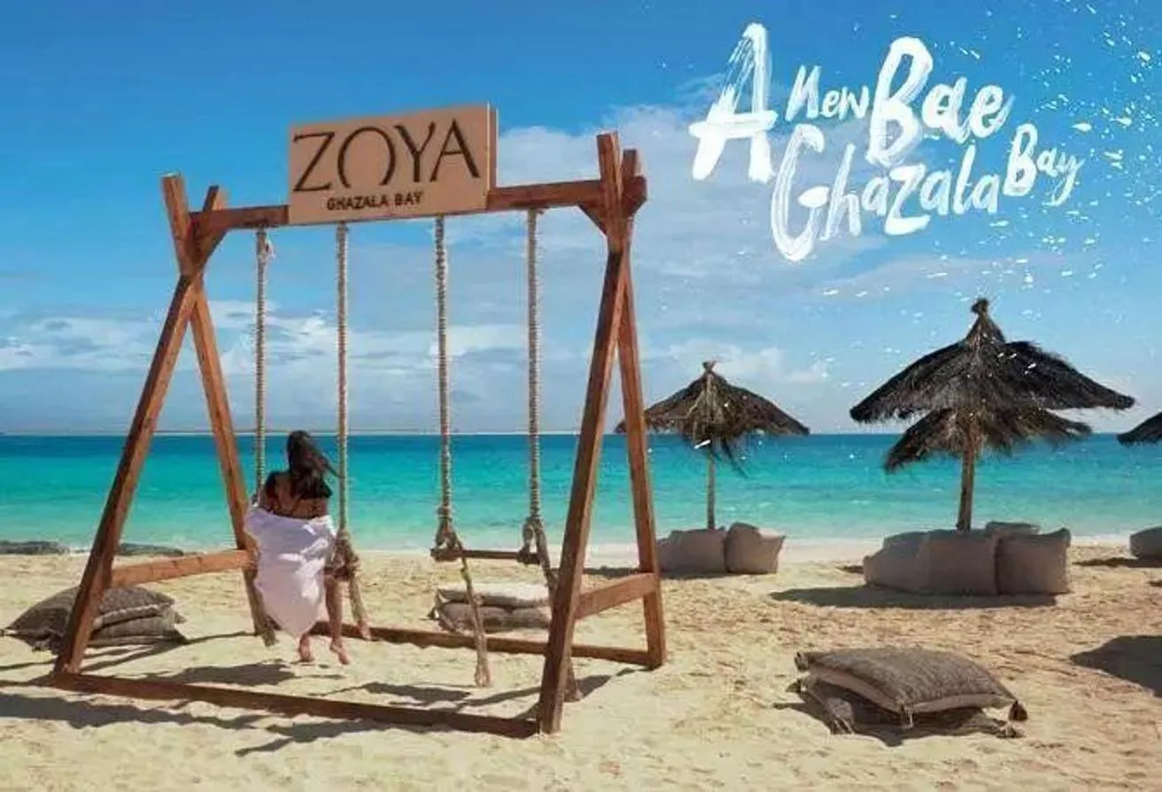 Sale in Ghazala Bay: Chalet of 120m in Zoya Ghazala Bay, finished with ACs, in installments