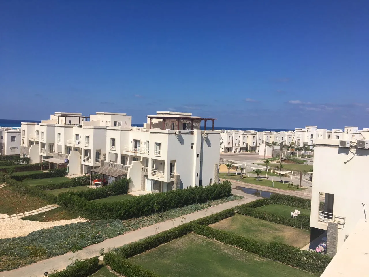 Ready to move chalet for sale in Amwaj