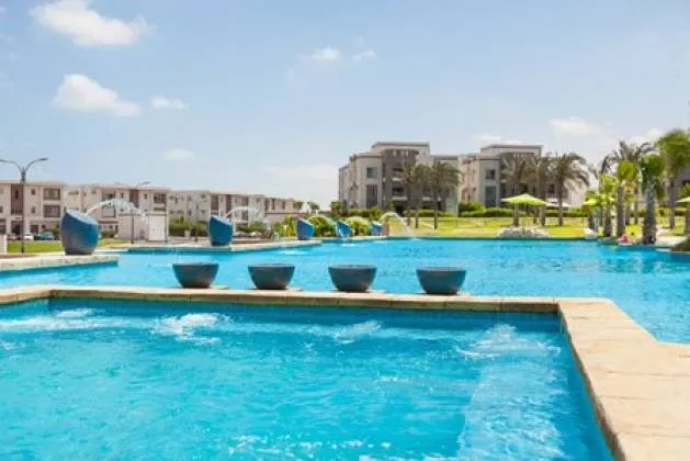 Chalet first floor for sale with installments in  Amwaj North Coast