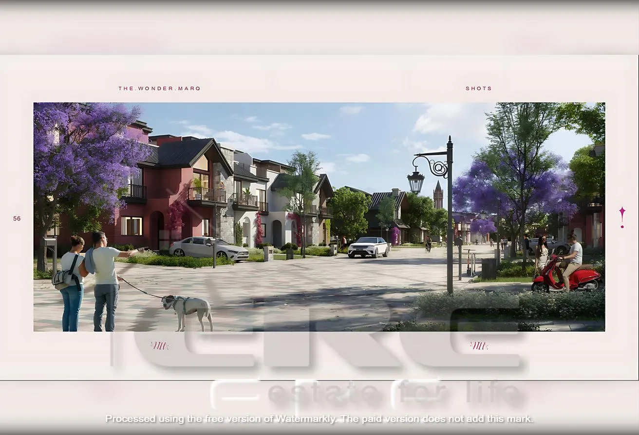 Sale in The Wonder Marq: 2bd Wonder villa prime location view Garden