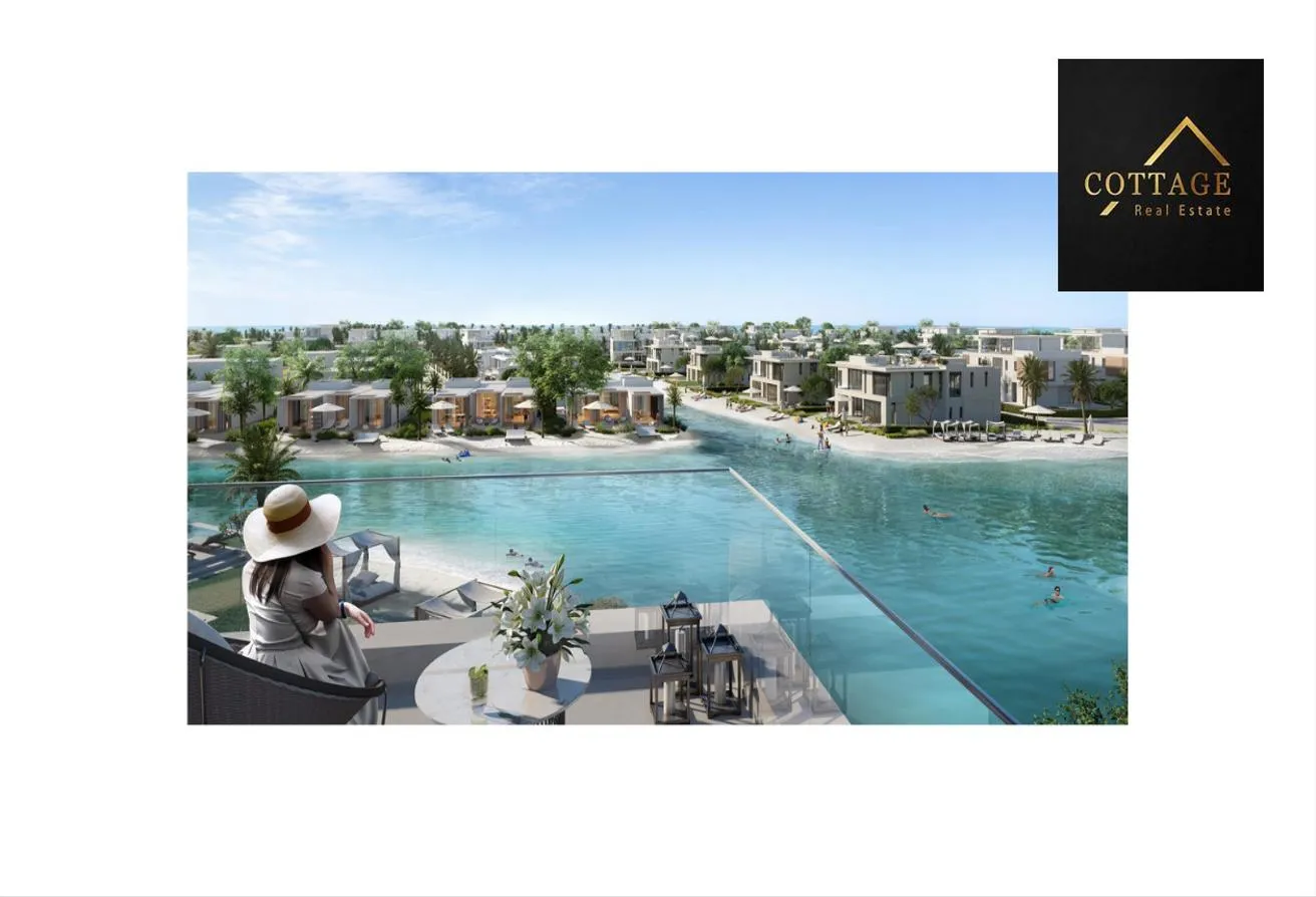 Sale in Ras Al Hekma: Chalet with Special view on lagoon fully finished