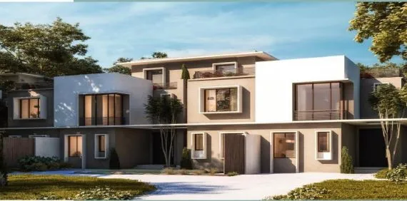 Townhouse in IL BOSCO City for sale at Mostakbal City - LK189