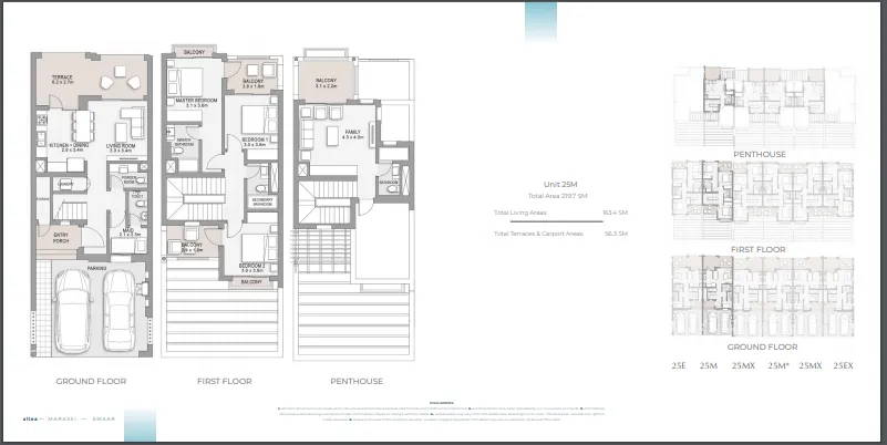 Fully finished townhouse for sale in North Coast Marassi