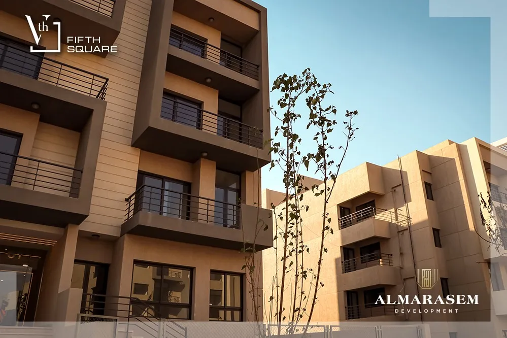 Fully finished townhouses for sale in Fifth Square with installments