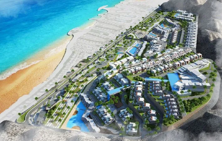 Ein Hills Finished chalet pool view for sale with installments