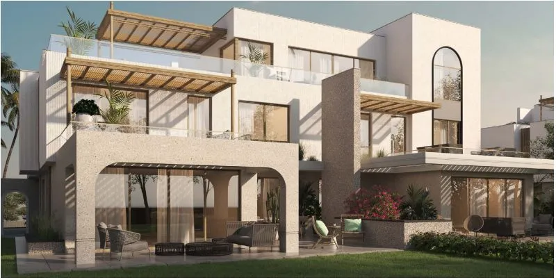 Sale in The Med: 2BD chalet for sale in ras el hekma finished 9 y .