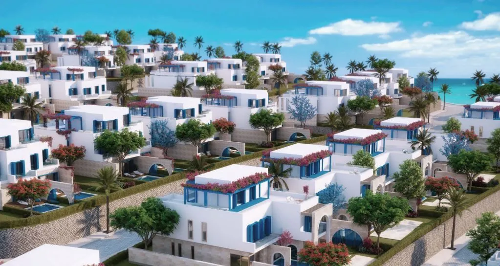 Sale in Naia bay: For Sale Town House Fully Finished With Sea View .