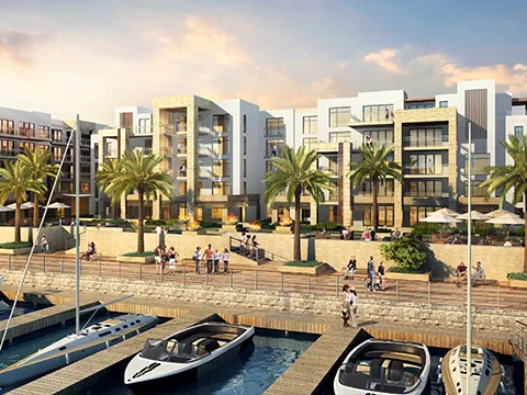 Chalet prime location for resale Marassi Marina West North Coast Emaar