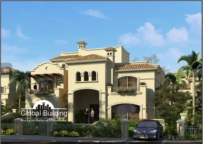 Ready to move villas 7 bedrooms for sale in El Patio ORO New Cairo