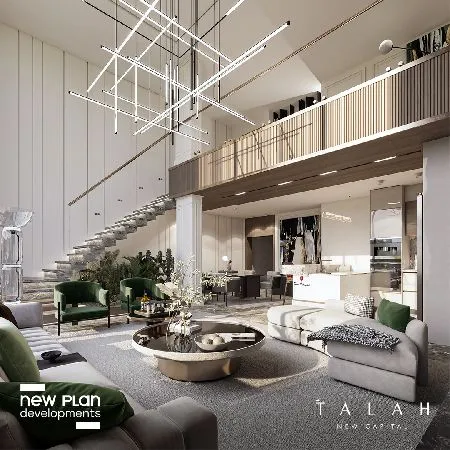 Duplex With Pool For Sale in Talah New Capital - HY97