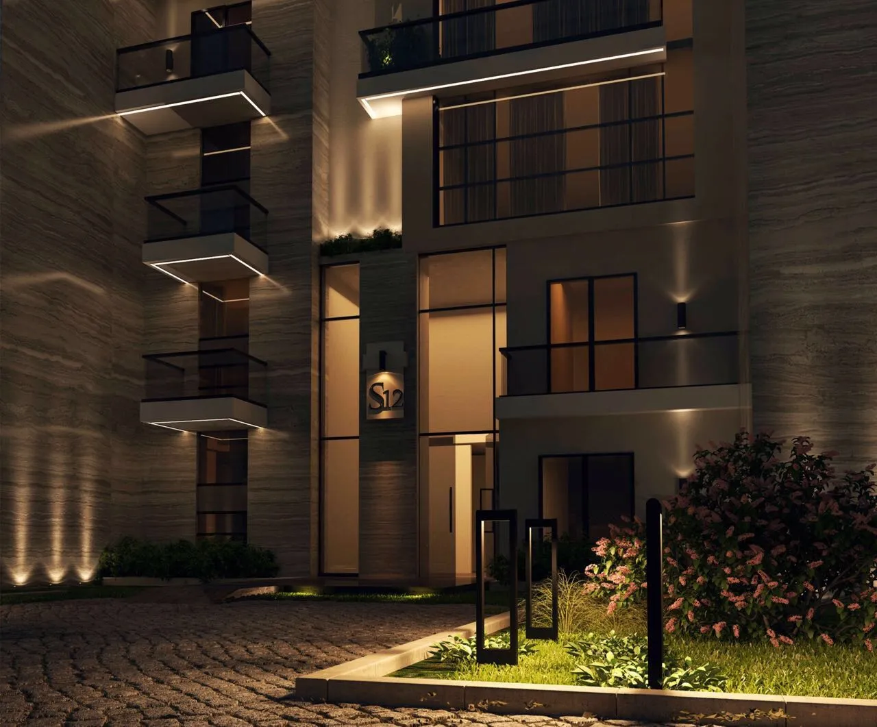 Apartment 111m with privet garden with installments at Sun Capital
