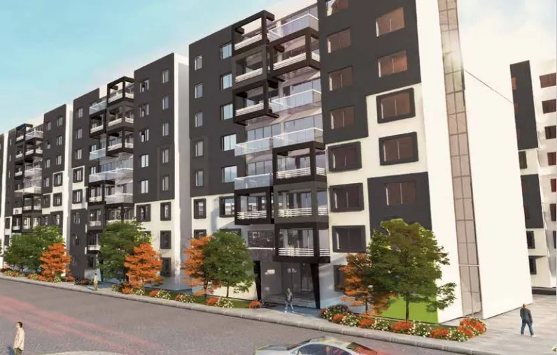 With installments For sale apartments at New Capital City, Stau