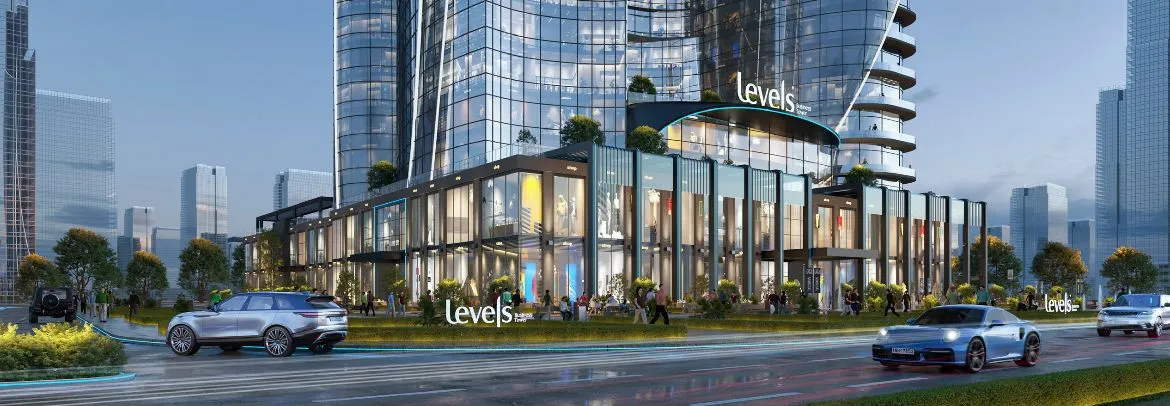 Offices 45m for sale in Levels Business Tower New Capital
