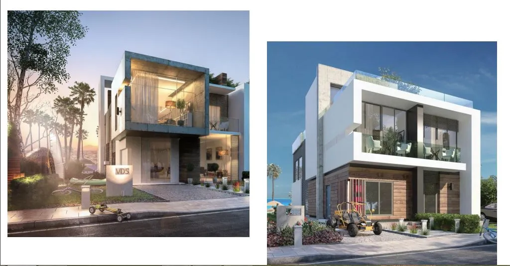 Chalet for sale with garden at North Coast La Vista Ras El Hikma