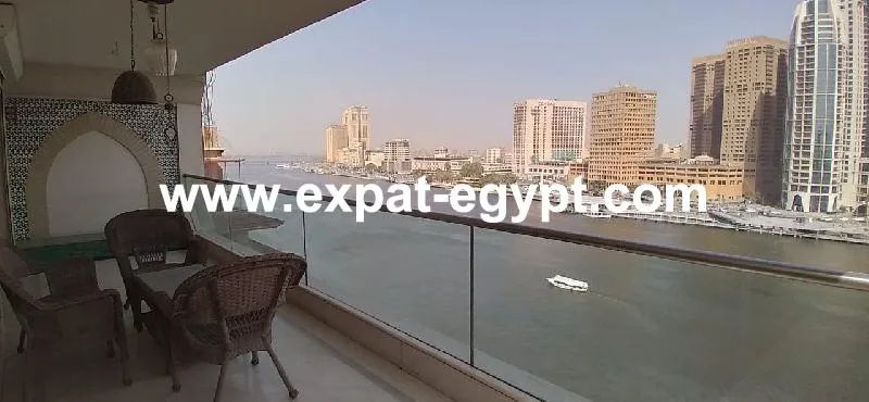 Nile view Apartment for Rent in Zamalek, Cairo
