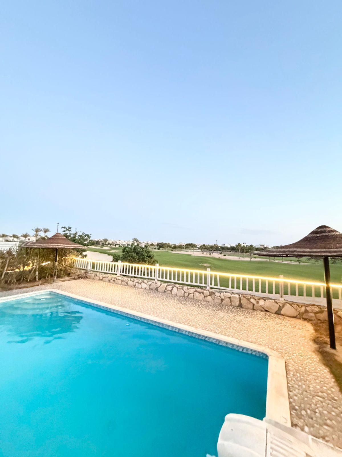 Chalet with Private Pool for Rent in Hacienda Bay directly on Lake