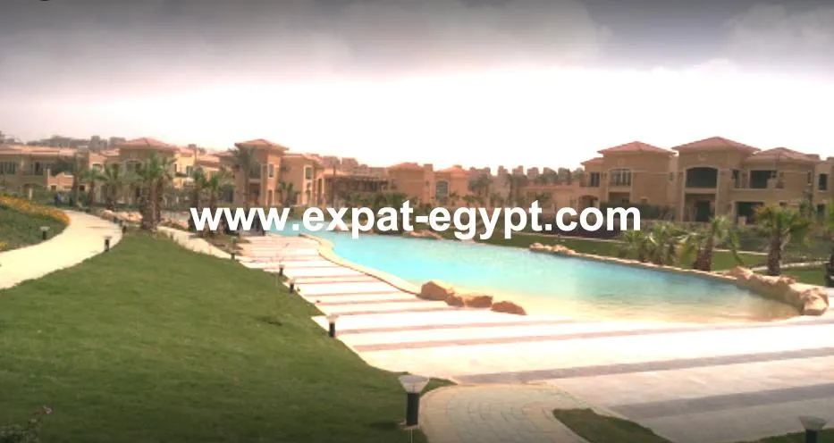 Villa for rent at Stone Park in New Cairo , Egypt .