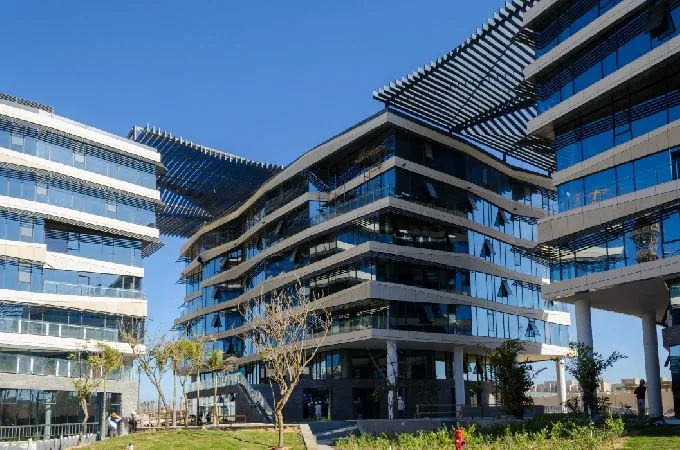 Semi finished office at the Polygon Sheikh Zayed City