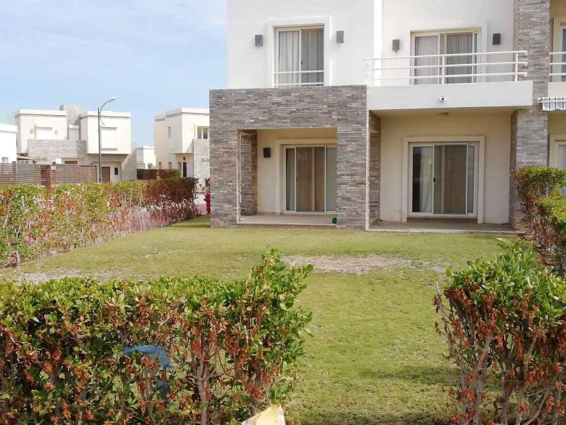 Furnished Twin house sea view in Amwaj Sabbour North Coast for sale