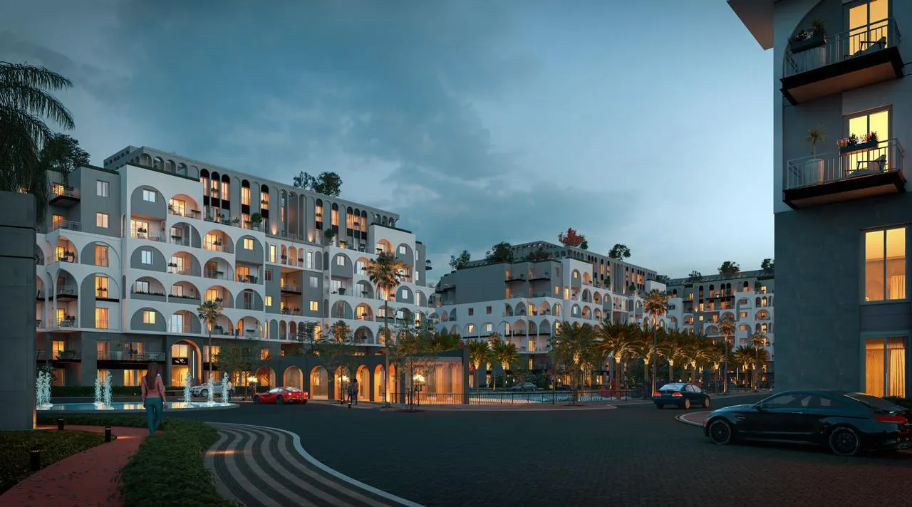 With Garden Apartment for sale 76 m in New Capital, BOTANICA - NGD