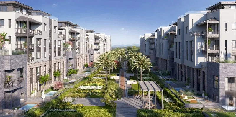 Duplex for resale Installments , New Cairo, Trio Gardens , Finished