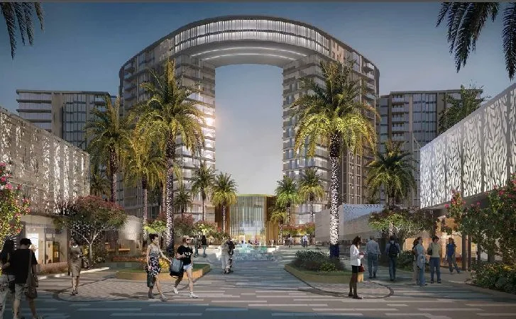 Sky Villa Fully Finished for sale at Zed Towers Ora Sheikh Zayed 490m